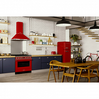 Изображение товара Тостер Smeg на 2 ломтика, красный