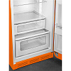 Изображение товара Холодильник двухдверный Smeg FAB30ROR5, правосторонний, оранжевый