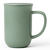 Изображение товара Кружка чайная с ситом Minima, 500 мл, зеленая