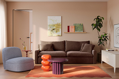 Диван Frank, 180х105х90 см, темно-коричневый, анонс элемента