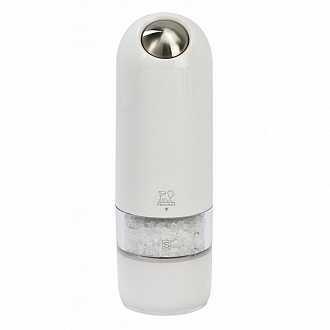 Изображение товара Мельница для соли электрическая Peugeot, Alaska Quartz, 20 см, белая
