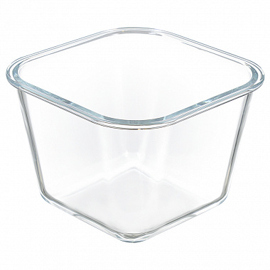 картинка Контейнер для запекания и хранения квадратный Eco Store с крышкой из бамбука, 1,9 л от магазина Одежда+