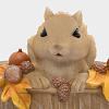 Изображение товара Конфетница Белка, Anna Lafarg,  Autumn forest, 16х17 см см, коричневая