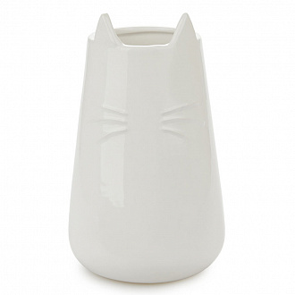 Изображение товара Подставка для кухонных принадлежностей Meow, 20 см, белая