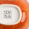 Изображение товара Пиала Тыква, Anna Lafarg, Bright pumpkin, 11х14 см, оранжевая/зеленая, 250 мл