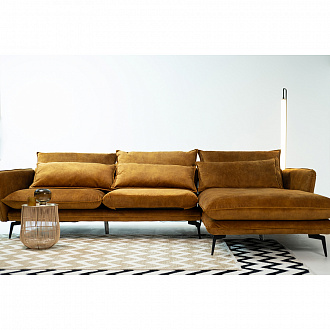 Изображение товара Диван Louis, 296х175х84 см, имбирный