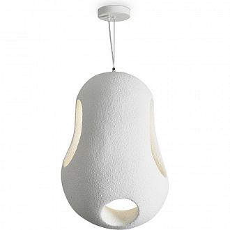 Светильник подвесной Modern, Mound, 1 лампа, Ø40х58 см, белый
