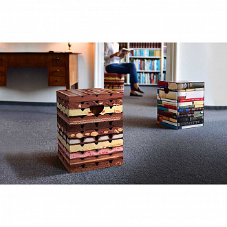 Изображение товара Табурет картонный Chocolate, 32,5х32,5х44 см