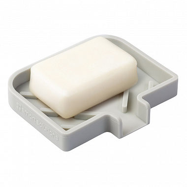 картинка Мыльница Dry Flex, серая от магазина Одежда+