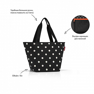 Изображение товара Сумка Shopper M mixed dots