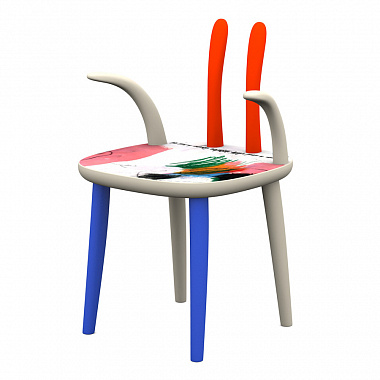 Стул Rabbit, 63х62х75 см, цветной, анонс элемента