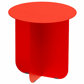 Изображение товара Столик журнальный Cross, Ø41,5х43,4 см, красный