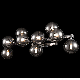 Изображение товара Светильник настенный Modern, Dallas, 9 ламп, 66,5х22х22 см, хром