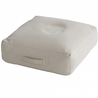 Пуф-подушка, 60х60х20 см, молочный