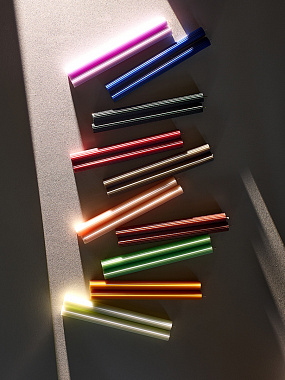 картинка Набор из двух свечей коричневого цвета из коллекции Edge, 24,5 см от магазина Одежда+