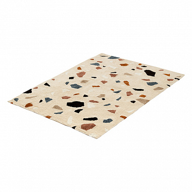 Ковер из хлопка Terrazzo Poetry из коллекции Ethnic, 120х180 см, анонс элемента