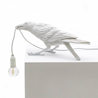 Изображение товара Светильник настенный Bird Lamp Playing, белый