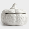 Изображение товара Емкость для хранения Тыква, Anna Lafarg, Light pumpkin, 19х18 см, 1,3 л, белый