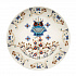 Тарелка глубокая Taika «Сова с орнаментом», 20 см, белая