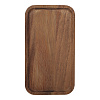 Изображение товара Поднос деревянный прямоугольный Bernt, 25х14 см, орех