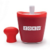 Изображение товара Набор для приготовления мороженого Single Quick Pop Maker красный