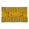 Изображение товара Корзинка для хлеба из хлопка горчичного цвета с принтом Полоски из коллекции Prairie, 30х30 см