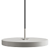 Изображение товара Светильник подвесной Asteria, Ø31x10,5 см, светло-серый