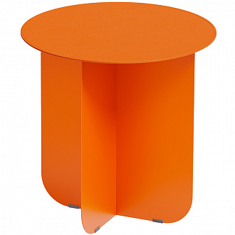 Столик журнальный Cross, Ø41,5х43,4 см, оранжевый