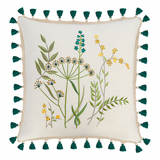 Подушка декоративная Meadow bloom из коллекции Ethnic, 45х45 см