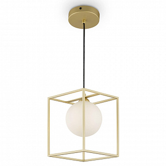Изображение товара Светильник подвесной Modern, Trinity, 1 лампа, 16,5х16,5х145 см, золото