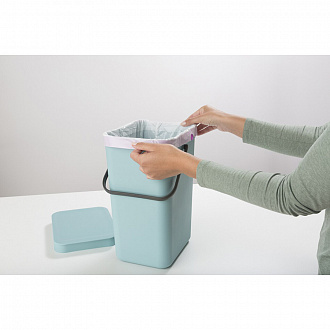 Изображение товара Бак для мусора Brabantia, Sort&Go, 12 л, мятный
