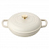 Сотейник с крышкой из коллекции  "Шеффилд", Ø30 см, 4 л, молочный