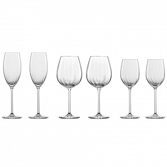 Изображение товара Набор из 6-и бокалов для красного, белого и игристого вина Prizma