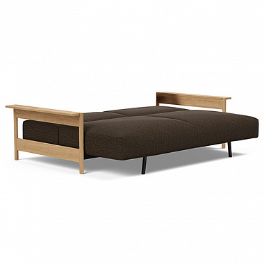 Диван-кровать Malloy Wood, 150х200 см, шоколадный, анонс элемента