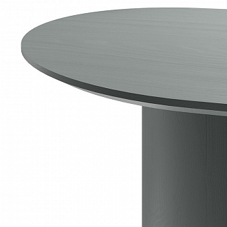 Изображение товара Столик со смещенным основанием Type, Ø60х41 см, серый