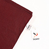 Изображение товара Скатерть на стол из умягченного льна с декоративной обработкой бордового цвета Essential, 143х143 см