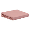 Изображение товара Простыня из сатина темно-розового цвета из коллекции Essential, 180х270 см