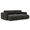 Изображение товара Диван-кровать Vogan с ножками Black, 218х120/160х79 см