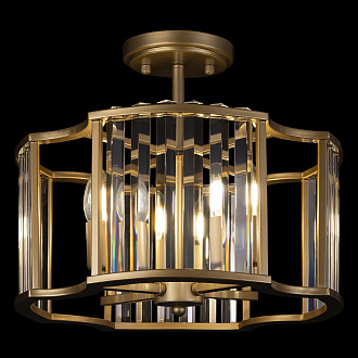 Изображение товара Светильник потолочный Neoclassic, Solar, 4 лампы, Ø40х20 см, золотой