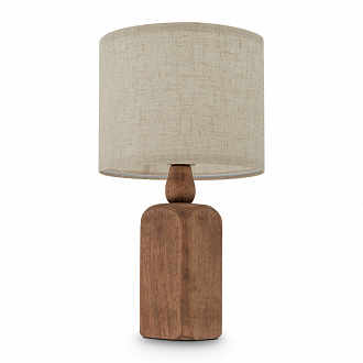 Светильник настольный Modern, Forest, Ø25х45 см, бежевый/дерево