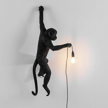 картинка Светильник Monkey Lamp Hanging, черный от магазина Одежда+