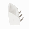 Изображение товара Вешалка-органайзер Cubby mini, 27 см, белая, 3 крючка