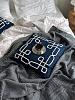 Изображение товара Подушка декоративная Navy story из коллекции Sea treasures, 45х45 см