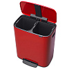 Изображение товара Бак для мусора Brabantia, Bo, Pedal Bin, 2х30 л, пламенно-красный