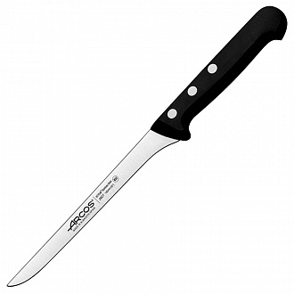 Изображение товара Нож кухонный для мяса Universal, 16 см, черная рукоятка