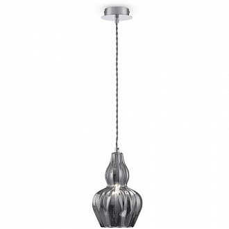 Изображение товара Светильник подвесной Pendant, Eustoma, 1 лампа, Ø16х23 см, никель/зеркальный