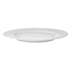 Изображение товара Набор из двух тарелок белого цвета с фактурным рисунком из коллекции Essential, 27см