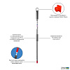 Изображение товара Ручка для швабры телескопическая 160 см