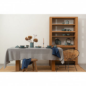 Изображение товара Набор из двух тарелок темно-серого цвета из коллекции Kitchen Spirit, 21 см