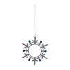 Изображение товара Набор елочных украшений Christmas diamonds из коллекции New Year Essential, 4 шт.